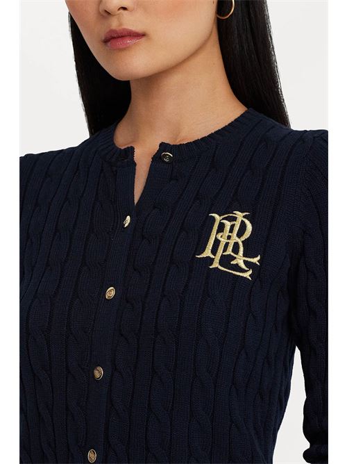 Cardigan con logo LAUREN RALPH LAUREN | 200932225002NY